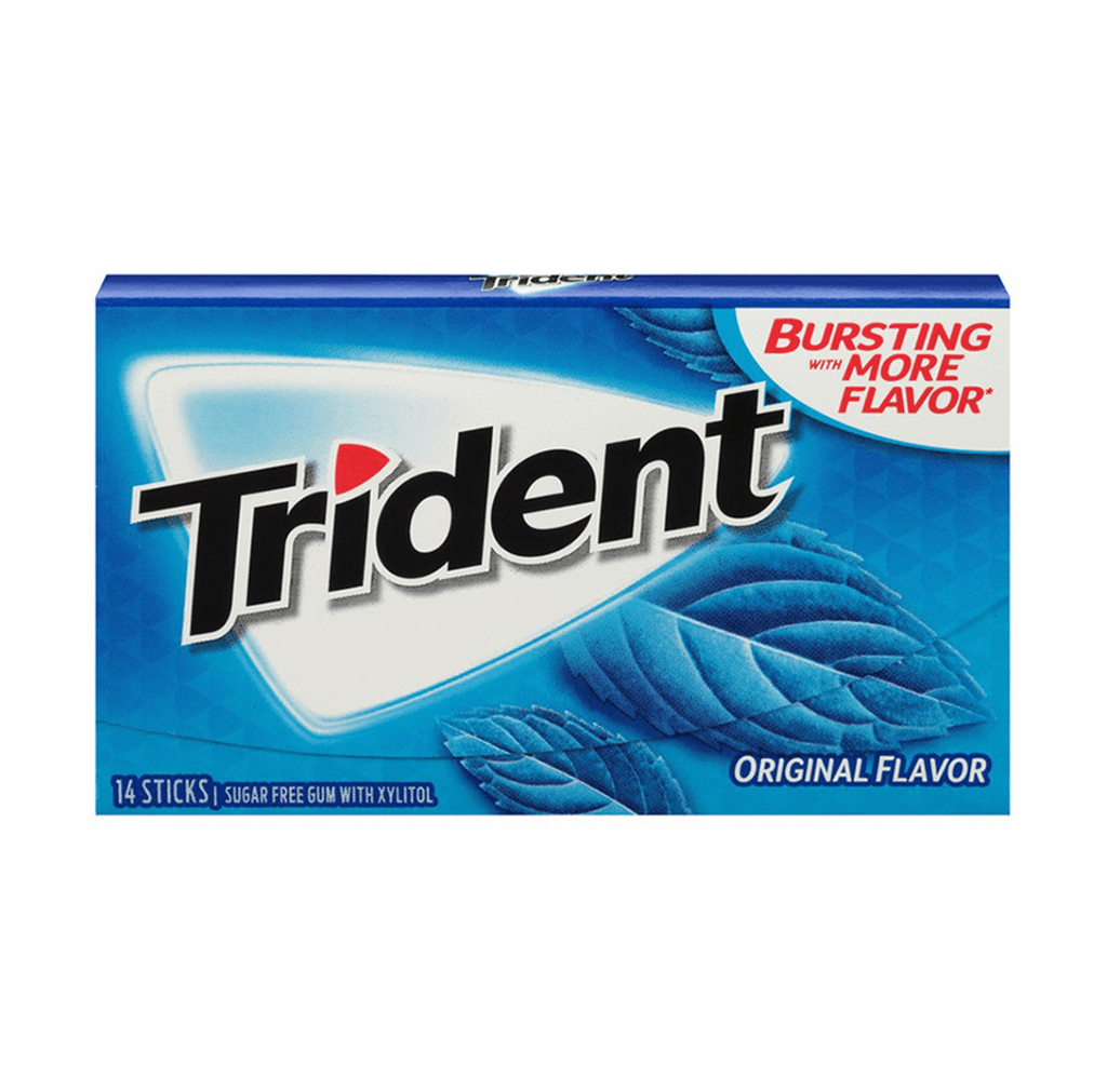 Trident Original Gum - Sugar Box