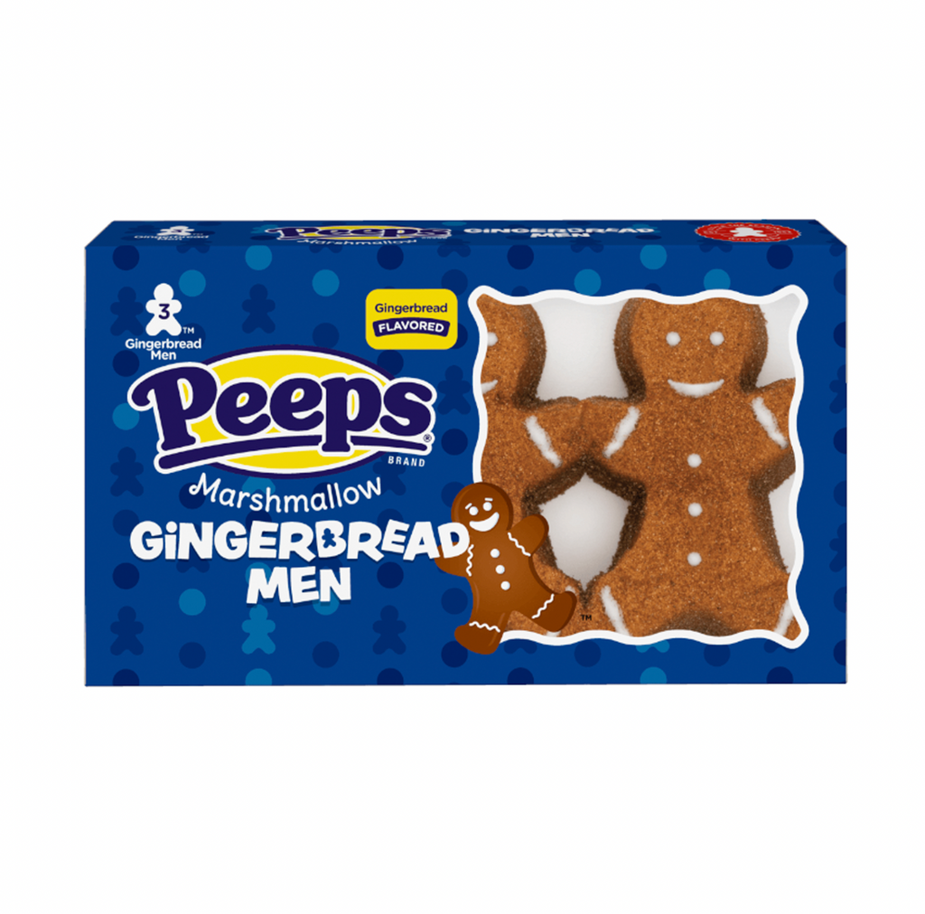 Peeps Marshmallow Gingerbread Men 3 pack 43g - Sugar Box