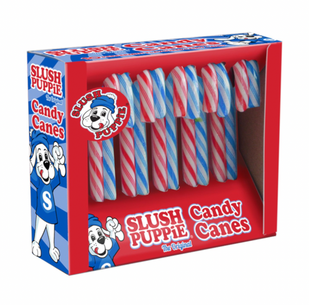 Slush Puppie Candy Canes 10 Pack 100g - Sugar Box