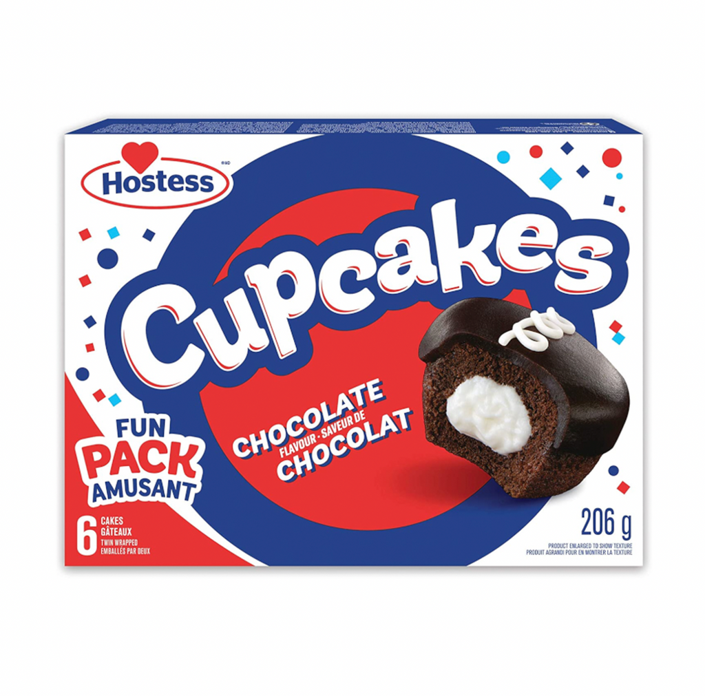 Hostess Chocolate Cupcake 6 Pack 206g - Sugar Box