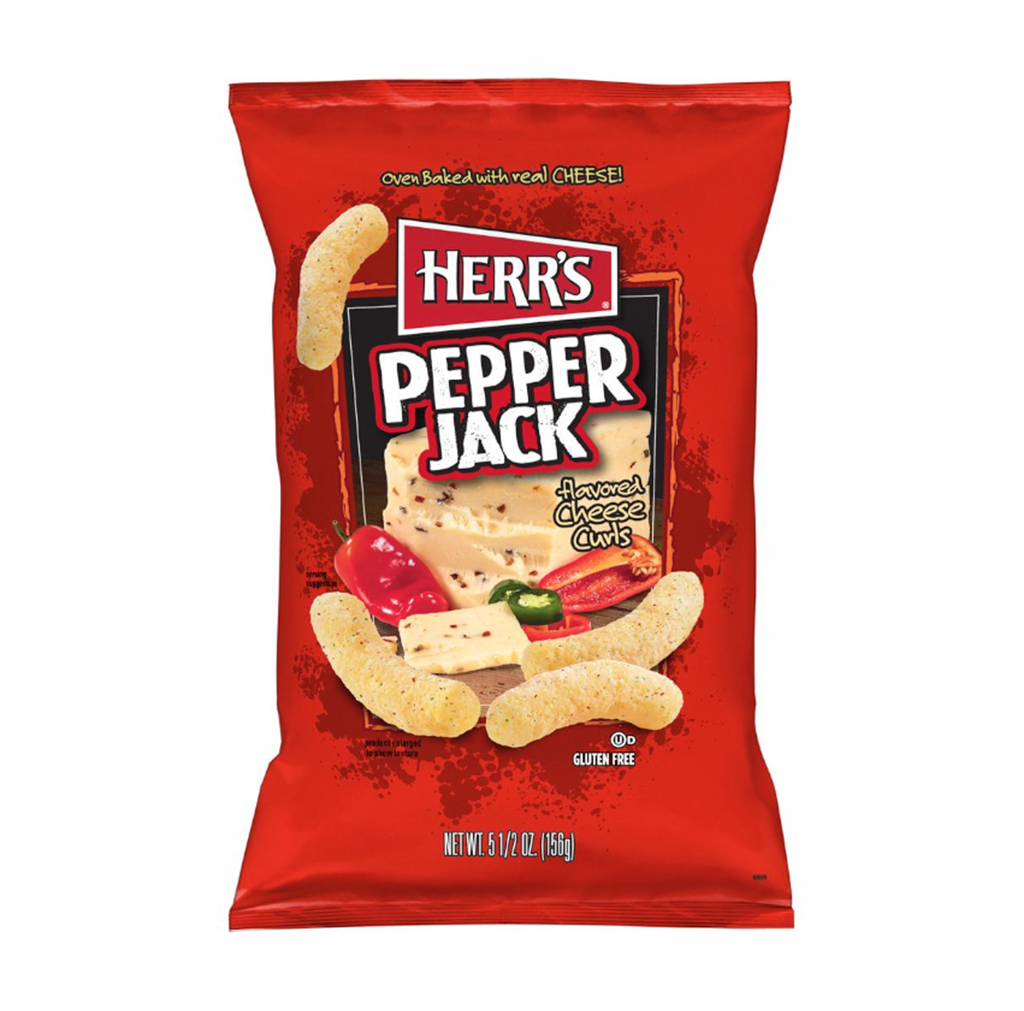 Herr's Pepper Jack Potato Chips 156g - Sugar Box