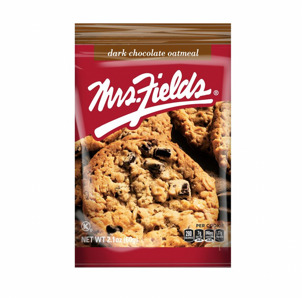 Mrs Fields Dark Chocolate Oatmeal Cookie 60g - Sugar Box