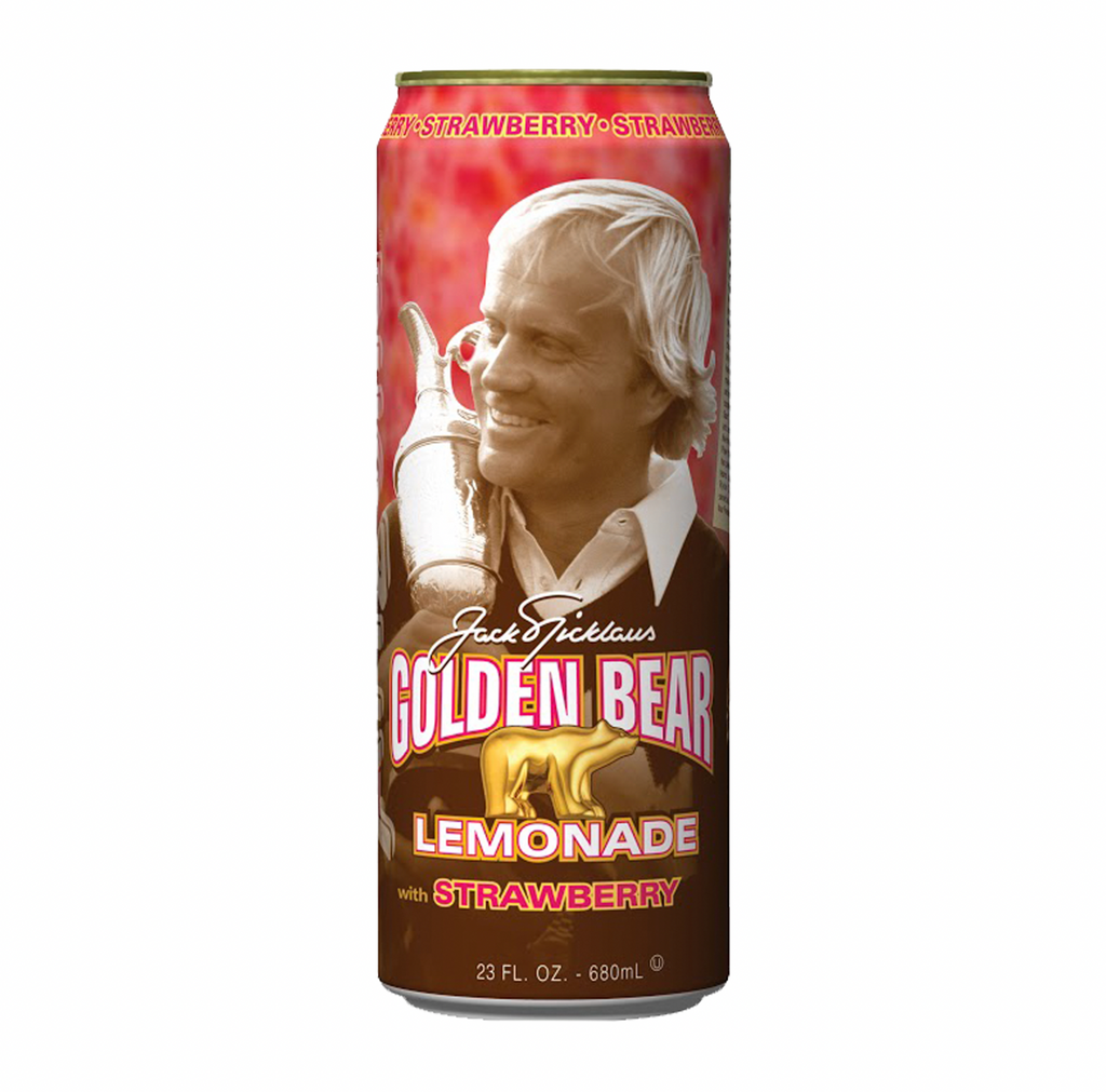 Arizona Golden Bear Strawberry Lemonade 680ml - Sugar Box