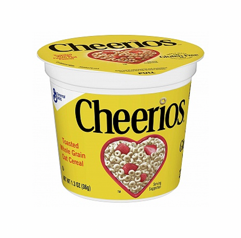 Cheerios USA Original Cereal Cup 36g - Sugar Box