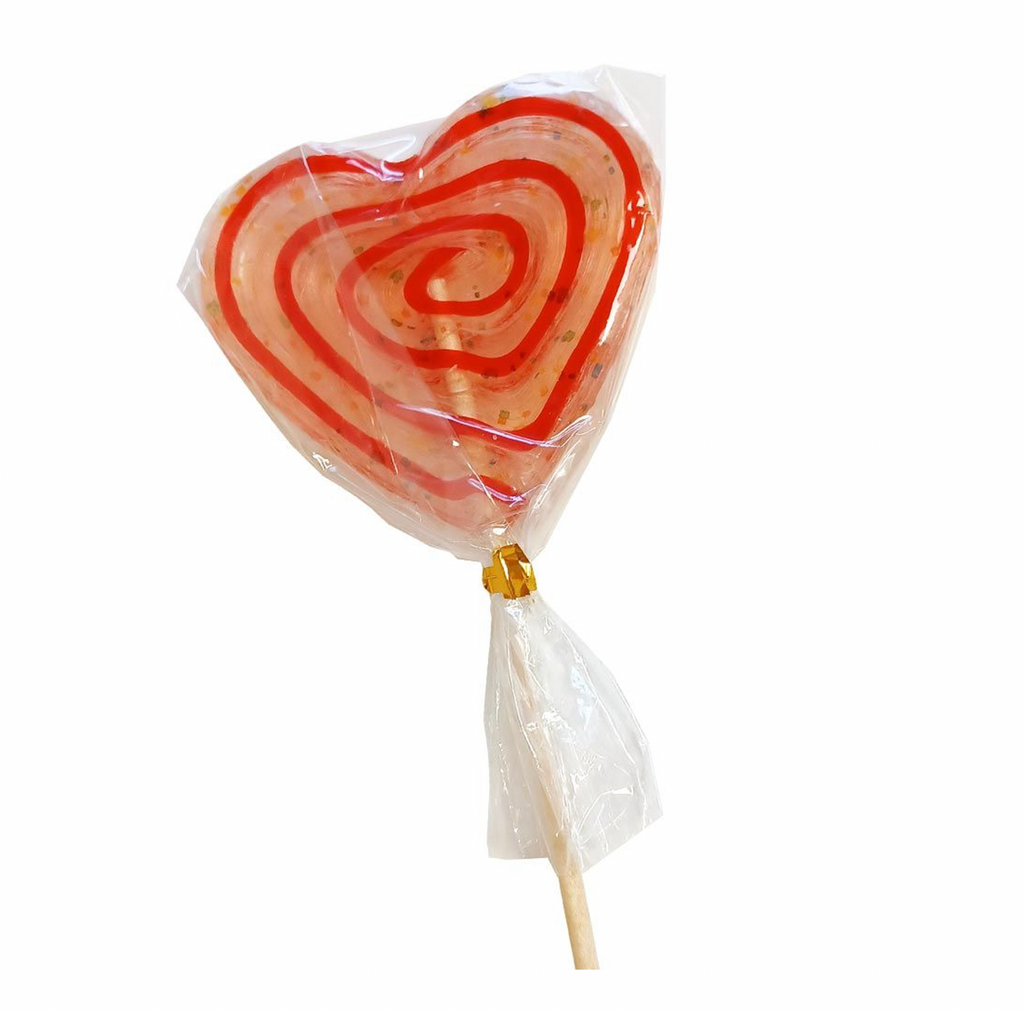 Bonds Confetti Heart Candy Pop 50g - Sugar Box