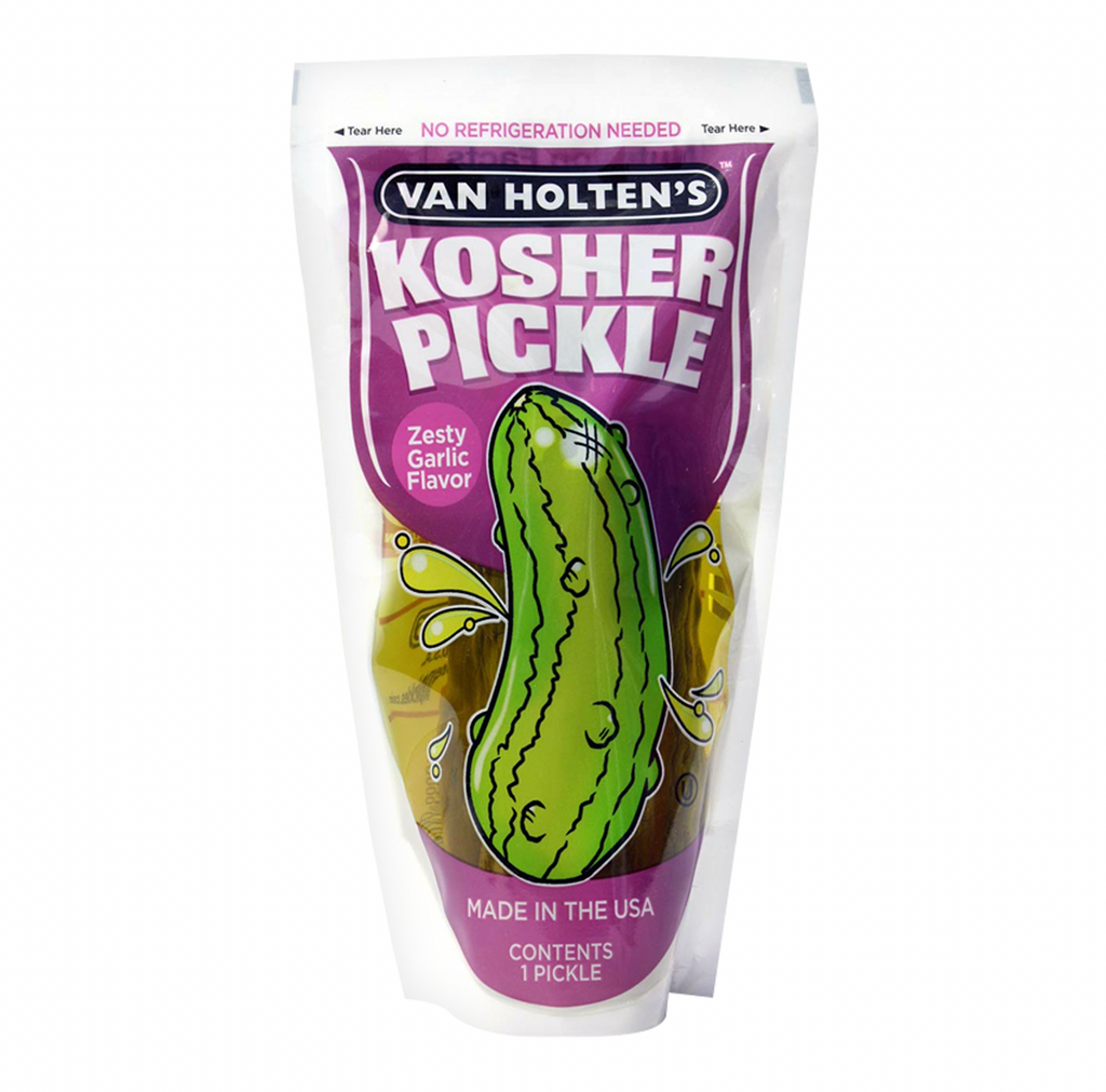 Van Holtens Jumbo Pickle Kosher Garlic - Sugar Box