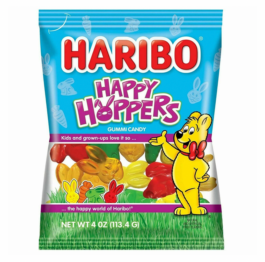 Haribo Happy Hoppers Gummies 113g - Sugar Box