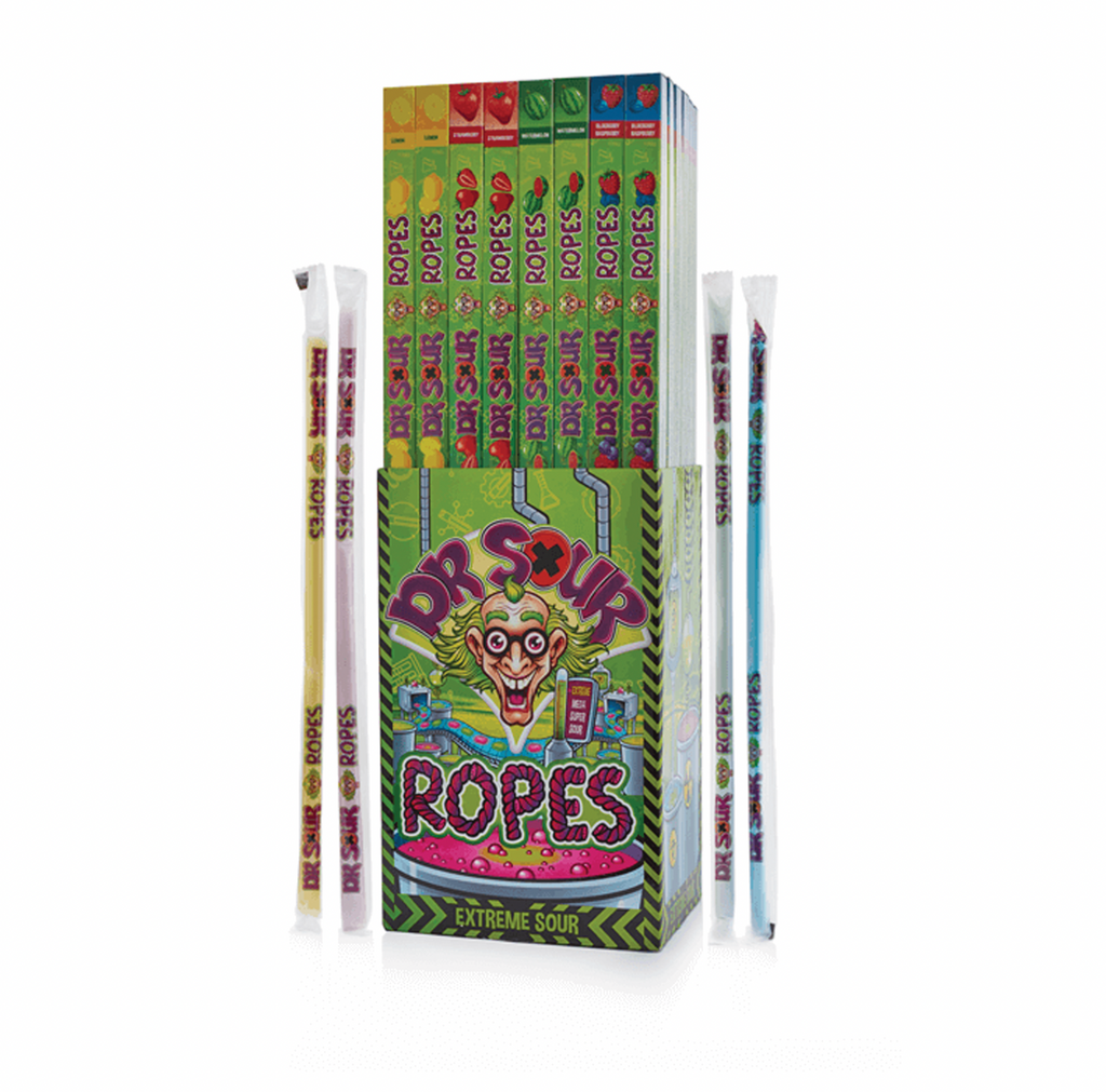 Dr Sour Ropes 50g - Sugar Box