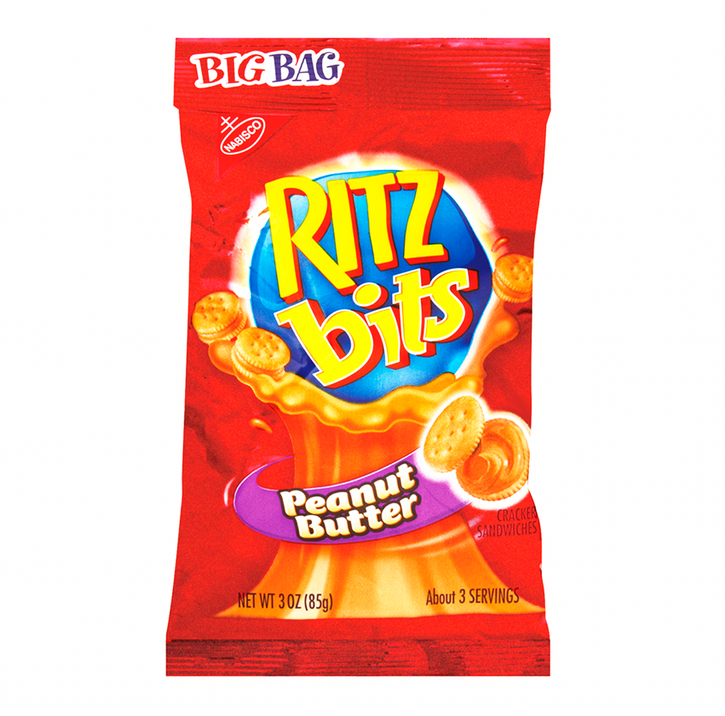 Ritz Bits Peanut Butter Cracker Sandwich 85g - Sugar Box