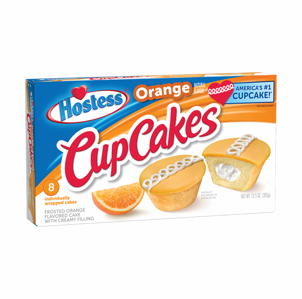 Hostess Orange Cupcakes 360g - Sugar Box