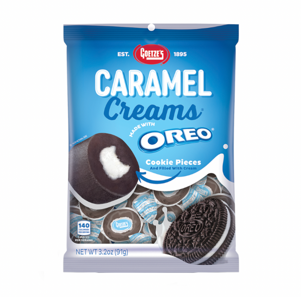 Oreo Caramel Creams Peg Bag 91g - Sugar Box