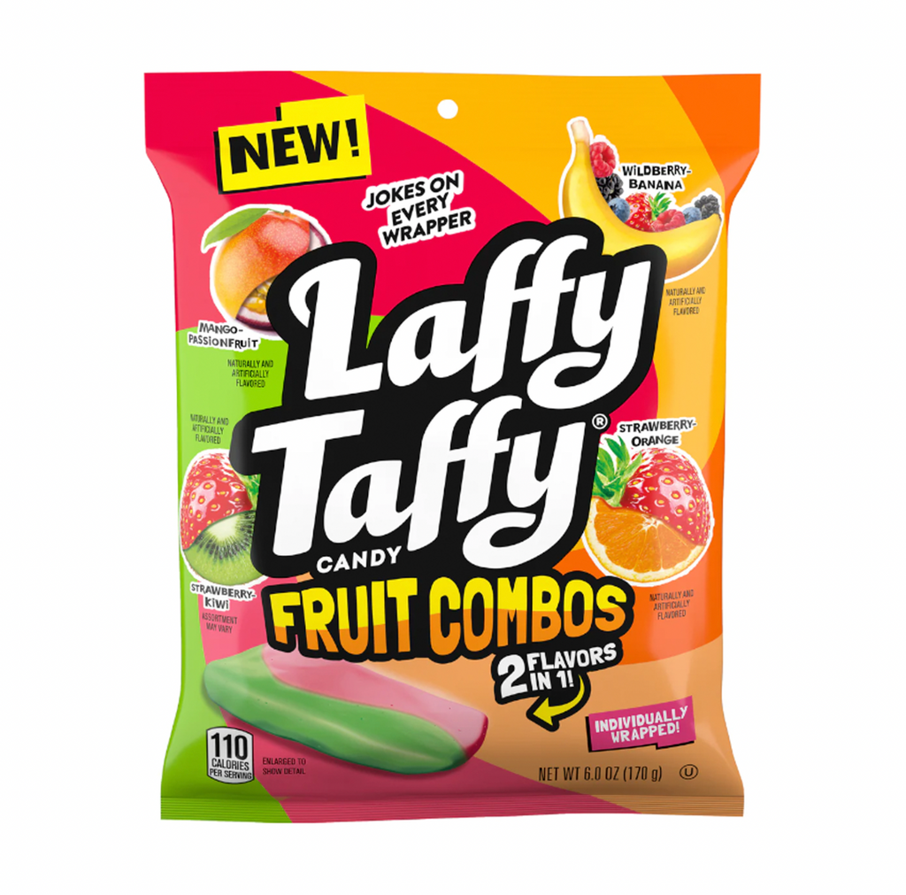 Laffy Taffy Fruit Combos 170g - Sugar Box