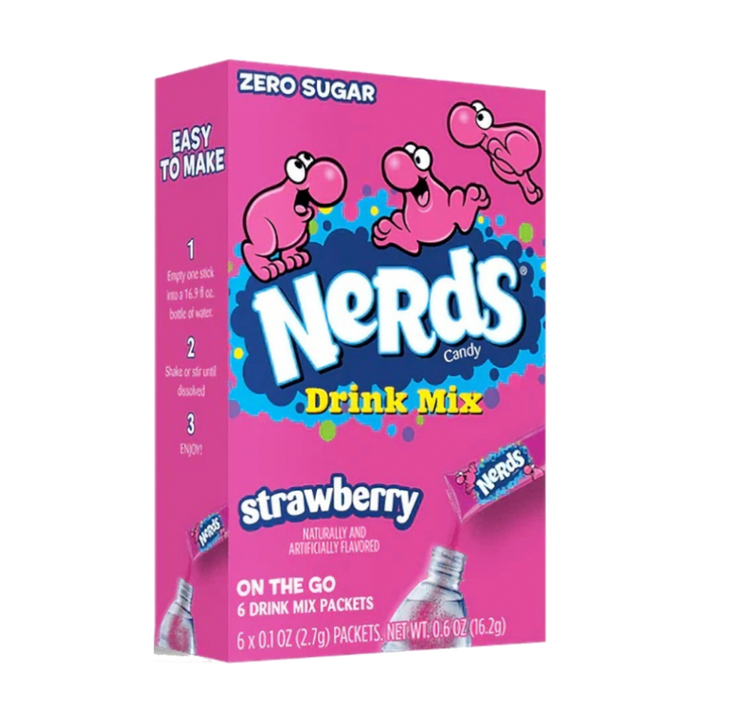 Nerds Singles To Go 6 pack Strawberry - Sugar Box