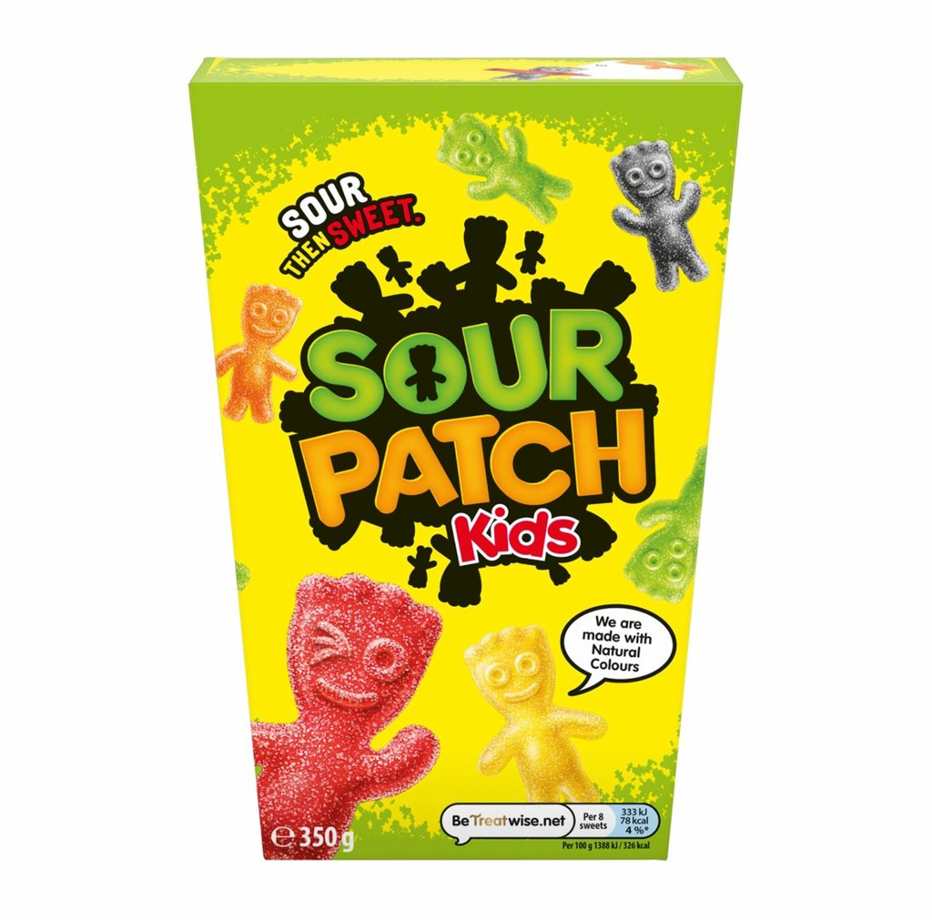 Sour Patch Kids Fruit Flavoured Gums 350g - Sugar Box