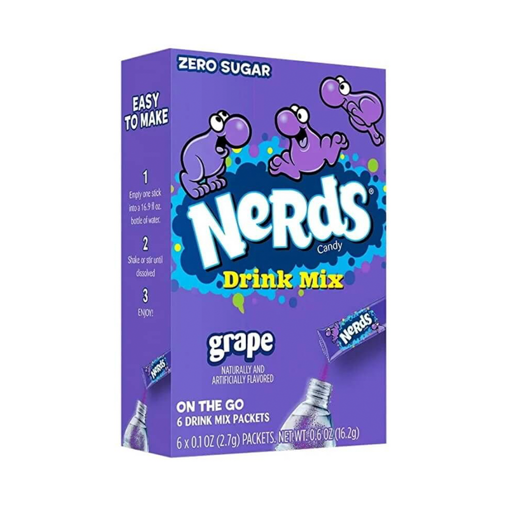 Nerds Singles To Go 6 pack Grape - Sugar Box
