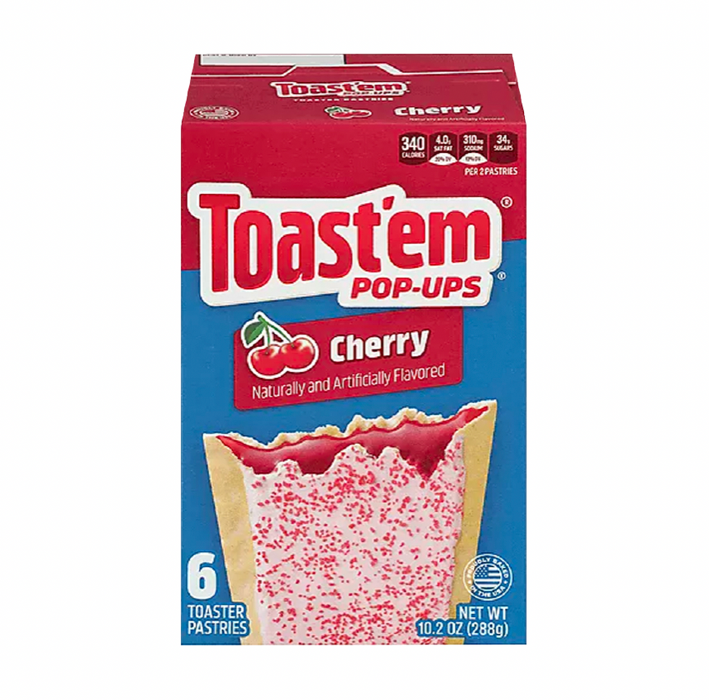 Toast'em Pop-Ups Cherry 288g - Sugar Box
