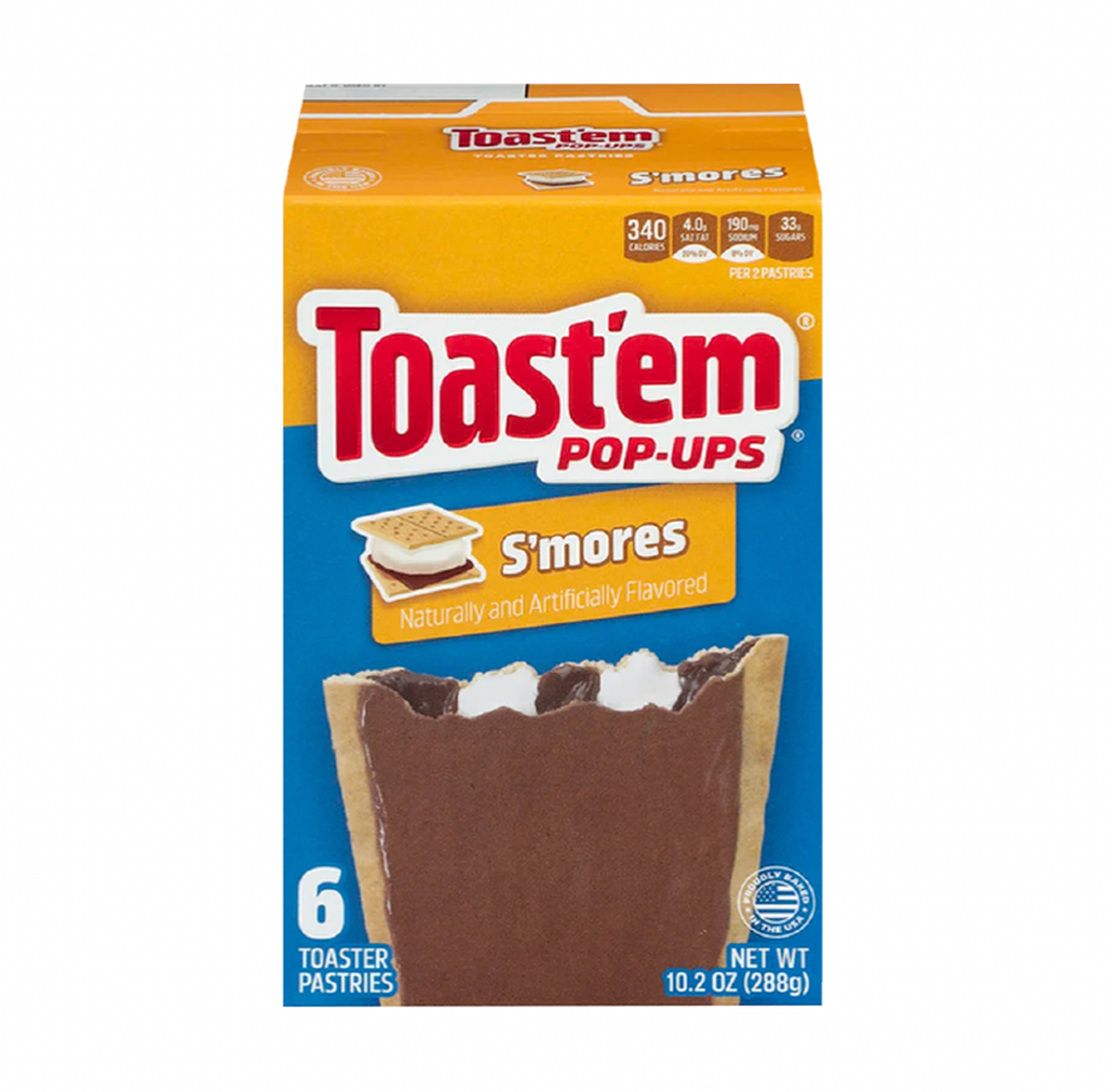 Toast'em Pop-Ups Frosted S'mores 288g - Sugar Box