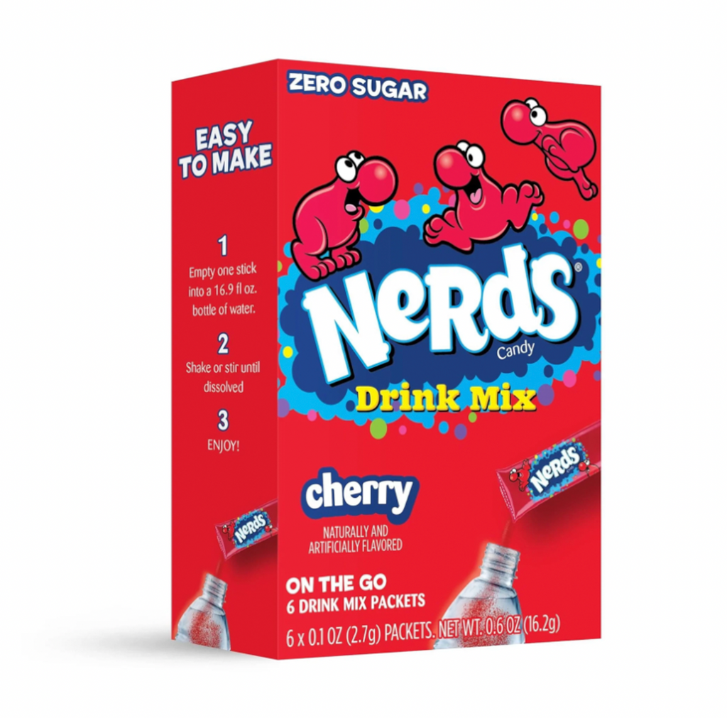 Nerds Singles To Go 6 pack Cherry - Sugar Box