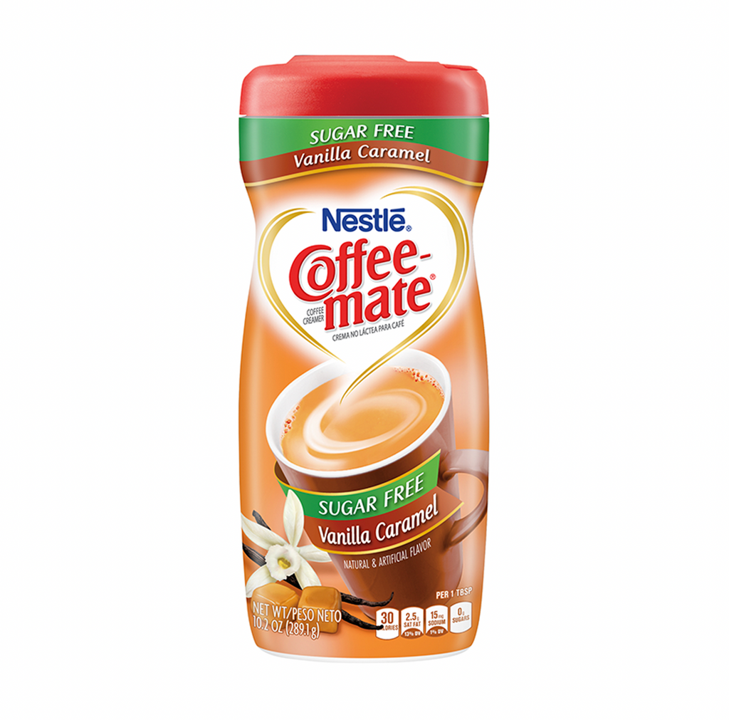 Coffee-Mate Vanilla Caramel Coffee Creamer Sugar Free 289g - Sugar Box