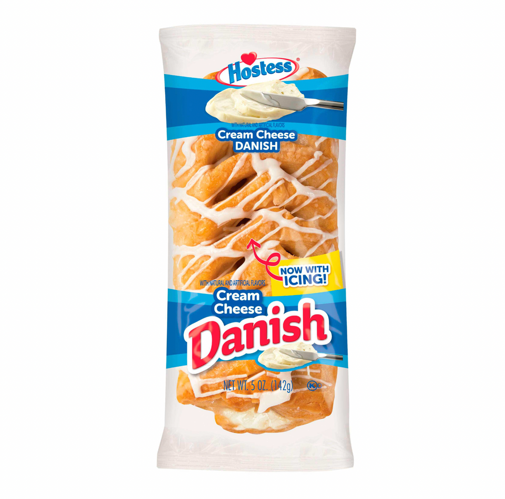 Hostess Iced Cream Cheese Danish 142g - Sugar Box