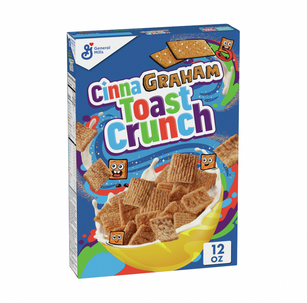 CinnaGRAHAM Toast Crunch Cereal 340g - Sugar Box